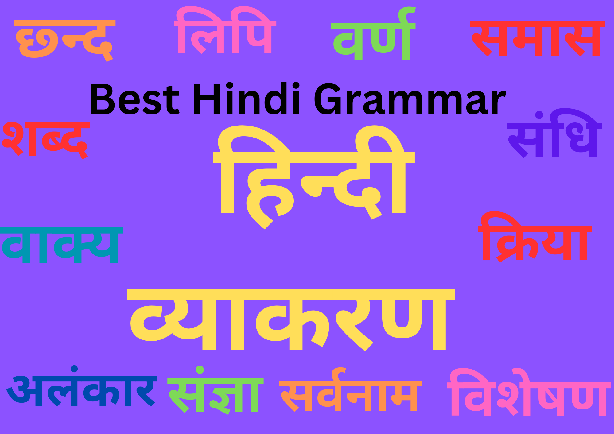 Best Hindi Grammar, All Hindi Grammar, हिन्दी व्याकरण, हिन्दी व्याकरण, hindi vyakaran, सम्पूर्ण हिन्दी व्याकरण Notes by Kanhaiya Singh